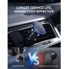 imageLISEN 2 Pack Magnet for Phone Car Mount Magnetic Phone Holder for Your Car Vent 6 Military Magnets Vent Cell Phone Holder Mount for Car Plate Fit All iPhone 16151413 Pro Max Plus Samsung S25Blue