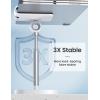 imageLISEN Cell Phone Stand Adjustable for iPhone Phone Holder for Desk Office Desk Accessories Computer PC for iPhone Stand Gaming Essentials Fit Otterbox Case Phones Switch Kindle iPad Air Tablet 410inWhite