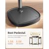 imageLISEN Cell Phone Stand Adjustable for iPhone Phone Holder for Desk Office Desk Accessories Computer PC for iPhone Stand Gaming Essentials Fit Otterbox Case Phones Switch Kindle iPad Air Tablet 410inBLACK