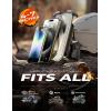 imageLISEN Motorcycle Phone Mount 1s Quick Lock 100mph Military Anti Shake Dirt Bike Phone Holder Electric Motorcycle Phone Holder Clamp for iPhone 16 15 Samsung Galaxy All 467quot Cell Phones