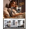 imageLISEN Tablet Stand Phone Holder iPad Holder for Desk MountUltra Sturdy 2 Clamps Kindle Holder for Bed Gooseneck Phone Tablet Holder Mount Phone Stand fits iPhone iPad Mini 7 Kindle 413quot DeviceBlack