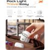 imageLISEN for Retractable Phone Charger Wall Plug for Travel 45W USB C Charger Block Dual USB C Adapter Block for Samsung S25S24S23S22 iPhone 16 15 iPad BlackWhite