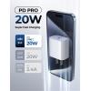 imageLISEN for iPad Charger Fast Charging 2 Pack 20W PD iPhone 15 Charger for iPad Pro 12911 inch iPad Air 5th4th iPad mini 6 iPad 10th iPhone 1515 PlusPro Max Fast Charger Block66FT