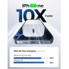 imageLISEN for iPad Charger Fast ChargingiPhone 16 Charger for iPad Pro 12911 inch iPad Air 5th4th iPad Mini 6iPad 10th iPhone 1616 Plus16 Pro16 Pro Max15 Series66FT Cables2 PackWhiteWhite