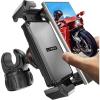 imageLISEN Motorcycle Phone Mount 1s Quick Lock 100mph Military Anti Shake Dirt Bike Phone Holder Electric Motorcycle Phone Holder Clamp for iPhone 16 15 Samsung Galaxy All 467quot Cell Phones