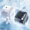 imageLISEN for Retractable Phone Charger Wall Plug for Travel 45W USB C Charger Block Dual USB C Adapter Block for Samsung S25S24S23S22 iPhone 16 15 iPad BlackWhite