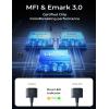 imageLISEN 140W Magnetic Safe 3 Cable for MacBook AirPro Charger Cord 66FT Black USB C to Magnetic 3 Cable for MacBook AirPro 1513 M3 2024 15quot M2 2023 13quot M2 2022Midnight