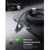 imageLISEN 140W Magnetic Safe 3 Cable for MacBook AirPro Charger Cord 66FT Black USB C to Magnetic 3 Cable for MacBook AirPro 1513 M3 2024 15quot M2 2023 13quot M2 2022Black
