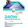 imageLISEN 240W USB C to USB C Cable Type C Fast Charging Cord iPad Charging Cable for iPad ProAirMini iPhone 1616 Pro16 Plus16 Pro Max Google Pixel Samsung Galaxy S24 Ultra 66FTWhiteWhite