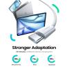 imageLISEN 240W USB C to USB C Cable Type C Fast Charging Cord iPad Charging Cable for iPad ProAirMini iPhone 1616 Pro16 Plus16 Pro Max Google Pixel Samsung Galaxy S24 Ultra 66FTWhiteWhite