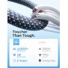 imageLISEN 2Pack USB C to Micro USB Cable 33FT Nylon Braided MicroUSB to USB C Cable 24A Chargingampamp480Mbps Data Transmission for Type C Wall ChargersPS4Xbox OneOld KindleAndroidampampSamsung S7 S6 S533FT33FT