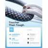 imageLISEN 2Pack USB C to Micro USB Cable 33FT Nylon Braided MicroUSB to USB C Cable 24A Chargingampamp480Mbps Data Transmission for Type C Wall ChargersPS4Xbox OneOld KindleAndroidampampSamsung S7 S6 S51FT1FT