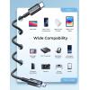 imageLISEN 2Pack USB C to Micro USB Cable 33FT Nylon Braided MicroUSB to USB C Cable 24A Chargingampamp480Mbps Data Transmission for Type C Wall ChargersPS4Xbox OneOld KindleAndroidampampSamsung S7 S6 S51FT1FT