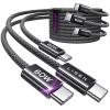 imageLISEN 333366FT USB C to USB C Cable for iPad Pro 13 129 11 inch iPad Air 5 4 Mini 63Pack 60W iPad Charger Cord Fast Charging for iPad 2024MacBook Air MacBook Pro iPhone 15 Pro Max PlusBlack