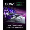 imageLISEN 333366FT USB C to USB C Cable for iPad Pro 13 129 11 inch iPad Air 5 4 Mini 63Pack 60W iPad Charger Cord Fast Charging for iPad 2024MacBook Air MacBook Pro iPhone 15 Pro Max PlusBlack