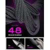 imageLISEN 333366FT USB C to USB C Cable for iPad Pro 13 129 11 inch iPad Air 5 4 Mini 63Pack 60W iPad Charger Cord Fast Charging for iPad 2024MacBook Air MacBook Pro iPhone 15 Pro Max PlusBlack