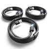 imageLISEN CarPlay Cable for iPhone 16151433FT 2Pack USB A to USB C Cable Replacement Andorid AutoCarPlay USB C Cord Fit for iPad 10thiPad Air 5Galaxy S24 UltraiPhone 16iPhone 15Pixel 8Black