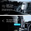 imageLISEN Cup Phone Holder for Car No Shaking Car Phone Holder Mount 360 Adjustable Car Accessories for Women Truck Jeep Golf Accessories for iPhone 16e 16 15 14 13 Pro Max Samsung S25 All 47 PhoneBlack