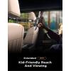 imageLISEN Extendable Tablet iPad Car Holder Back Seat for Kids iPad Headrest Mount for Car Road Trip Must Haves Essentials Tablet iPad Car Mount Accessories Compatible with 2024 iPad Pro Fire