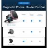 imageLISEN Magnetic Phone Holder for Car  Upgraded Clip Ultra 6 Strong Magnets Car Phone Holder Case FriendlySoporte de Telefono para carro for Galaxy S25 Ultra 467 inch Smartphones BlackPink