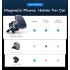 imageLISEN Magnetic Phone Holder for Car  Upgraded Clip Ultra 6 Strong Magnets Car Phone Holder Case FriendlySoporte de Telefono para carro for Galaxy S25 Ultra 467 inch Smartphones BlackBlue