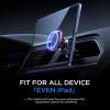imageLISEN Magnetic Phone Holder for Car  Upgraded Clip Ultra 6 Strong Magnets Car Phone Holder Case FriendlySoporte de Telefono para carro for Galaxy S25 Ultra 467 inch Smartphones BlackRed