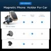 imageLISEN Magnetic Phone Holder for Car  Upgraded Clip Ultra 6 Strong Magnets Car Phone Holder Case FriendlySoporte de Telefono para carro for Galaxy S25 Ultra 467 inch Smartphones BlackGold