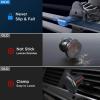 imageLISEN Magnetic Phone Holder for Car  Upgraded Clip Ultra 6 Strong Magnets Car Phone Holder Case FriendlySoporte de Telefono para carro for Galaxy S25 Ultra 467 inch Smartphones BlackRed