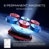 imageLISEN Magnetic Phone Holder for Car  Upgraded Clip Ultra 6 Strong Magnets Car Phone Holder Case FriendlySoporte de Telefono para carro for Galaxy S25 Ultra 467 inch Smartphones BlackRed
