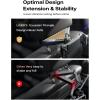 imageLISEN Tablet iPad Holder for Car Mount Headrest Must Have iPad Car Holder Back Seat Travel Accessories Long Road Trip Essentials for Kids Adults Fits All 47129quot Devices ampamp Headrest Rod BlackBlack