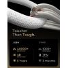 imageLISEN for iPhone 16 15 USB C to USB C Fast Charging 60W USB C Cable Type C Fast Charging Cable for iPhone 16 15Samsung Galaxy S25 Ultra Plus S24 S23 iPad Pro 13 129inch iPad Air 5Black 3Pack 6FTWhite