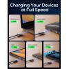 imageLISEN for iPhone 16 15 USB C to USB C Fast Charging 60W USB C Cable Type C Fast Charging Cable for iPhone 16 15Samsung Galaxy S25 Ultra Plus S24 S23 iPad Pro 13 129inch iPad Air 5Black 3Pack 6FTBlack