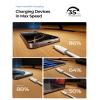 imageLISEN for iPhone 16 15 USB C to USB C Fast Charging 60W USB C Cable Type C Fast Charging Cable for iPhone 16 15Samsung Galaxy S25 Ultra Plus S24 S23 iPad Pro 13 129inch iPad Air 5Black 3Pack 6FTWhite