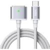imageLISEN 140W Magnetic Safe 3 Cable for MacBook AirPro Charger Cord 66FT Black USB C to Magnetic 3 Cable for MacBook AirPro 1513 M3 2024 15quot M2 2023 13quot M2 2022Grey