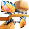 imageLISEN Extendable Tablet iPad Car Holder Back Seat for Kids iPad Headrest Mount for Car Road Trip Must Haves Essentials Tablet iPad Car Mount Accessories Compatible with 2024 iPad Pro Fire
