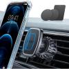 imageLISEN Magnetic Phone Holder for Car  Upgraded Clip Ultra 6 Strong Magnets Car Phone Holder Case FriendlySoporte de Telefono para carro for Galaxy S25 Ultra 467 inch Smartphones BlackBlack
