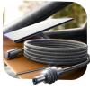 imageLISEN Starlink Mini Cable 100W 18AWG Starlink Mini USB C Power Cable Nylon Braided Star Link Mini Power Supply EMarker Chip Protection Waterproof Works with 100W PD Power Sources10FT