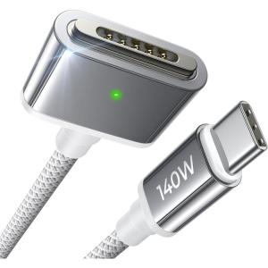 imageLISEN 140W USB C to Mag 3 Cable USBC to Magnetic 3 Cable Durable Nylon 66FT Fit for MacBook Pro 2021 M1 Pro ampamp Max Chip 14quot 16quot MacBook Air 2022 M2 MacBook Pro 2023 M2 Pro ampamp Max Chip 14quot 16quot