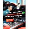 image48W USB C Car Fast Charger Adapter with 60W 33ft Nylon Braided Type C Cable LISEN Compact Cigarette Lighter All Metal USB Charger PDampampQC30 Dual Port for Samsung S22PixelAndroidiPadBLACK
