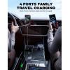 imageLISEN 101W USB C Car Charger 4 Port Super Fast Charging Car Charger Adapter PD30 ampamp QC30 Cigarette Lighter Car USB Charger Multi Port with CableCompatible with iPhone 15 Pro Max 14 Samsung S24 iPad
