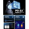 imageLISEN 170W Car Charger USB C Fast Charging for iPhone 16 Pro Max GaN PD31 140WPD30W Cigarette Lighter Adapter Super Fast Car Charger Type C for Laptop Samsung Galaxy S25 Ultra MacBook Pro iPad Drone