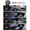 imageLISEN 54W Car Phone Charger USB C Cigarette Lighter Adapter Car Accessories for iPhone USB C Car Charger Adapter USBC Type C 12v Fit for iPhone 16E 16 15 14 13 12 Samsung S25 Google iPad AndroidBlack