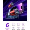 imageLISEN 54W Car Phone Charger USB C Cigarette Lighter Adapter Car Accessories for iPhone USB C Car Charger Adapter USBC Type C 12v Fit for iPhone 16E 16 15 14 13 12 Samsung S25 Google iPad AndroidRed