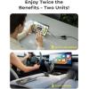 imageLISEN Retractable USB C Cable  60W2Pack Travel Essentials Adjustable Portable Charging Cable for iPhone 15 Pro Max iPad Pro MacBook Samsung
