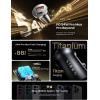 imageLISEN Super Fast iPhone 16 Car Charger USB C 99 Alloy  Turbo Cables2 Pack 54W iPhone 15 Type C Car Charger Fast Charging Cigarette Lighter Adapter for iPhone 16e Pro Max Plus15Samsung S25 UltraBlack