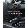 imageLISEN Super Fast iPhone 16 Car Charger USB C 99 Alloy  Turbo Cables2 Pack 54W iPhone 15 Type C Car Charger Fast Charging Cigarette Lighter Adapter for iPhone 16e Pro Max Plus15Samsung S25 UltraBlack