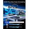 imageLISEN USB C Car Charger USB Adapter Mini ampamp Metal iPhone 16 Car Charger Fast Charging PD 30 Cigarette Lighter Adapter USBC for iPhone 16 Pro Max Plus 15 14 13 BlackBlack