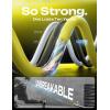 imageLISEN USB C to Lightning Cable 240W 4 in 1 Charging Cable 66FT Chubby USB AC to CLightning with Light for iPhone 16e 16 15 14 ProMacBookiPadSamsung S25Switch 2 Multi Chargers for All DevicesYellow