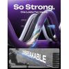 imageLISEN USB C to Lightning Cable 240W 4 in 1 Charging Cable 66FT Chubby USB AC to CLightning with Light for iPhone 16e 16 15 14 ProMacBookiPadSamsung S25Switch 2 Multi Chargers for All DevicesPurple