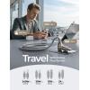 imageLISEN USB C to Lightning Cable 240W 4 in 1 Charging Cable 66FT Chubby USB AC to CLightning with Light for iPhone 16e 16 15 14 ProMacBookiPadSamsung S25Switch 2 Multi Chargers for All DevicesGrey